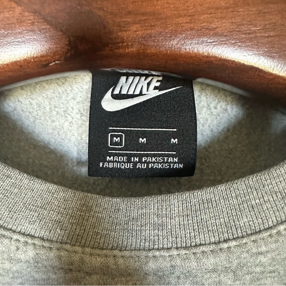 Nike Basic Crew Neck Sweater Grey - image 4